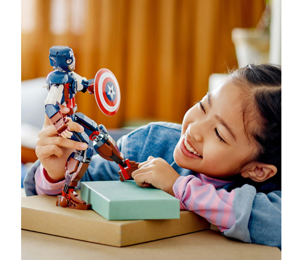 LEGO Marvel 76258 Figurka Kapitana Ameryki do zbudowania - 1144488 - zdjęcie 8